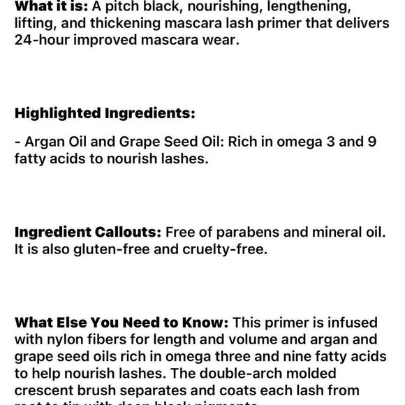 🌻 TOO FACED Better Than Sex Foreplay Mascara Primer New FullSz - Picture 9 of 10